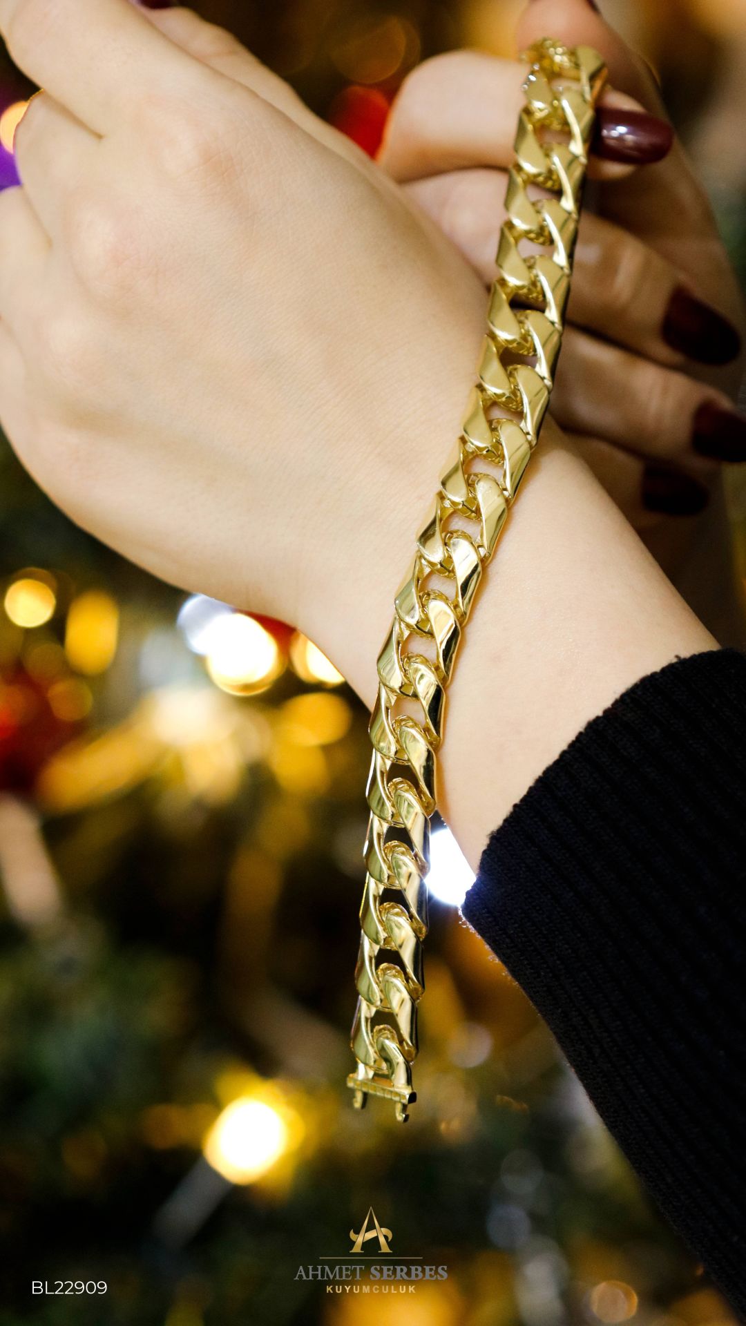 Altın Gurmet Bileklik