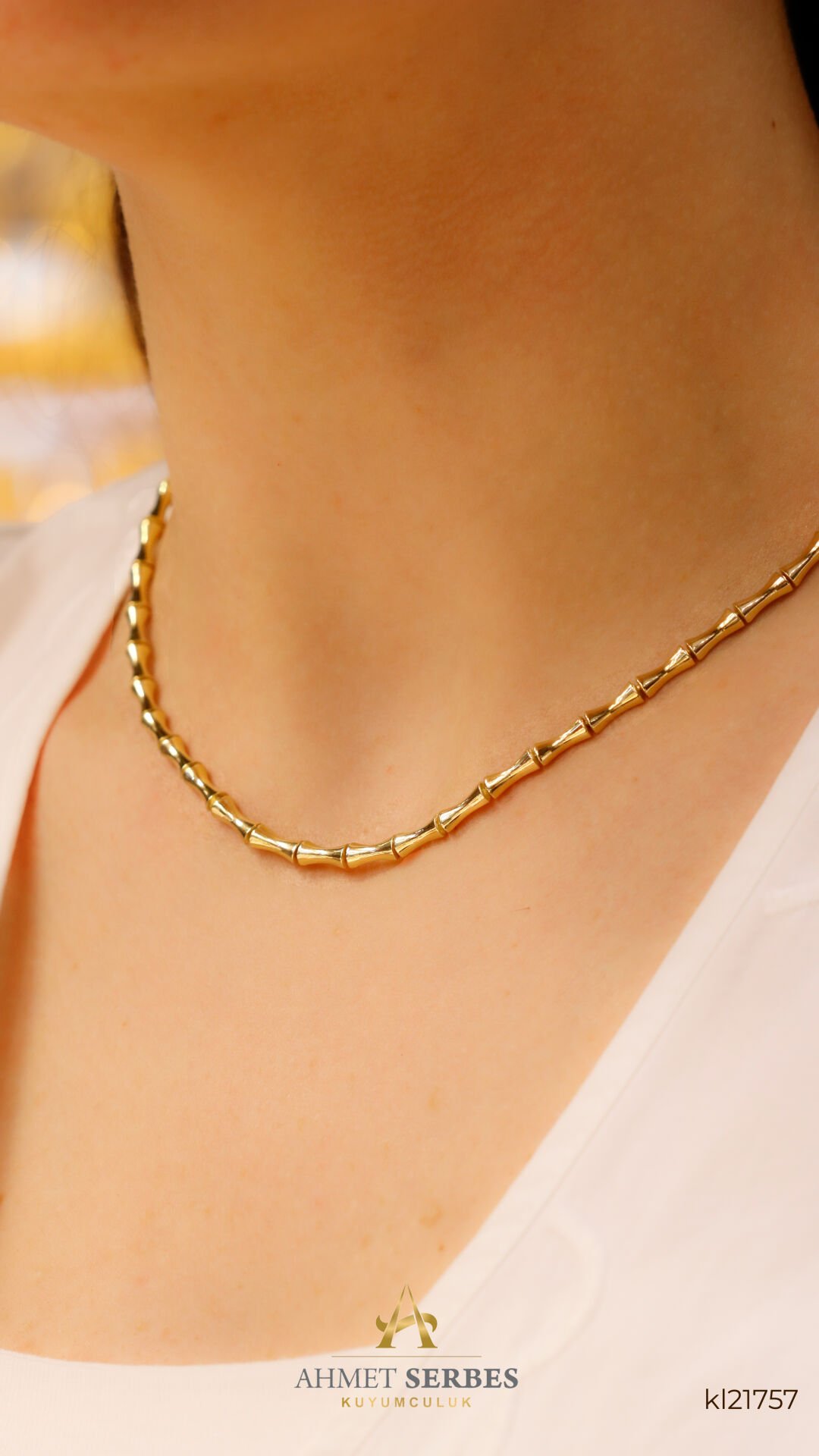 Kemik Model Gerdanlık