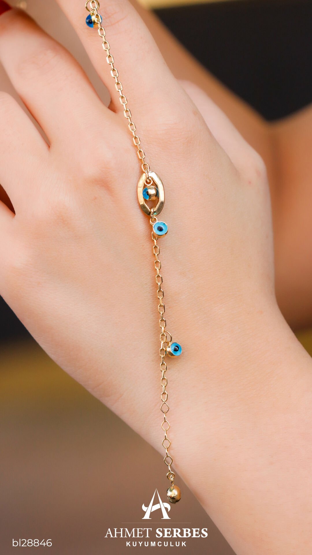 Nazar Boncuklu Bileklik