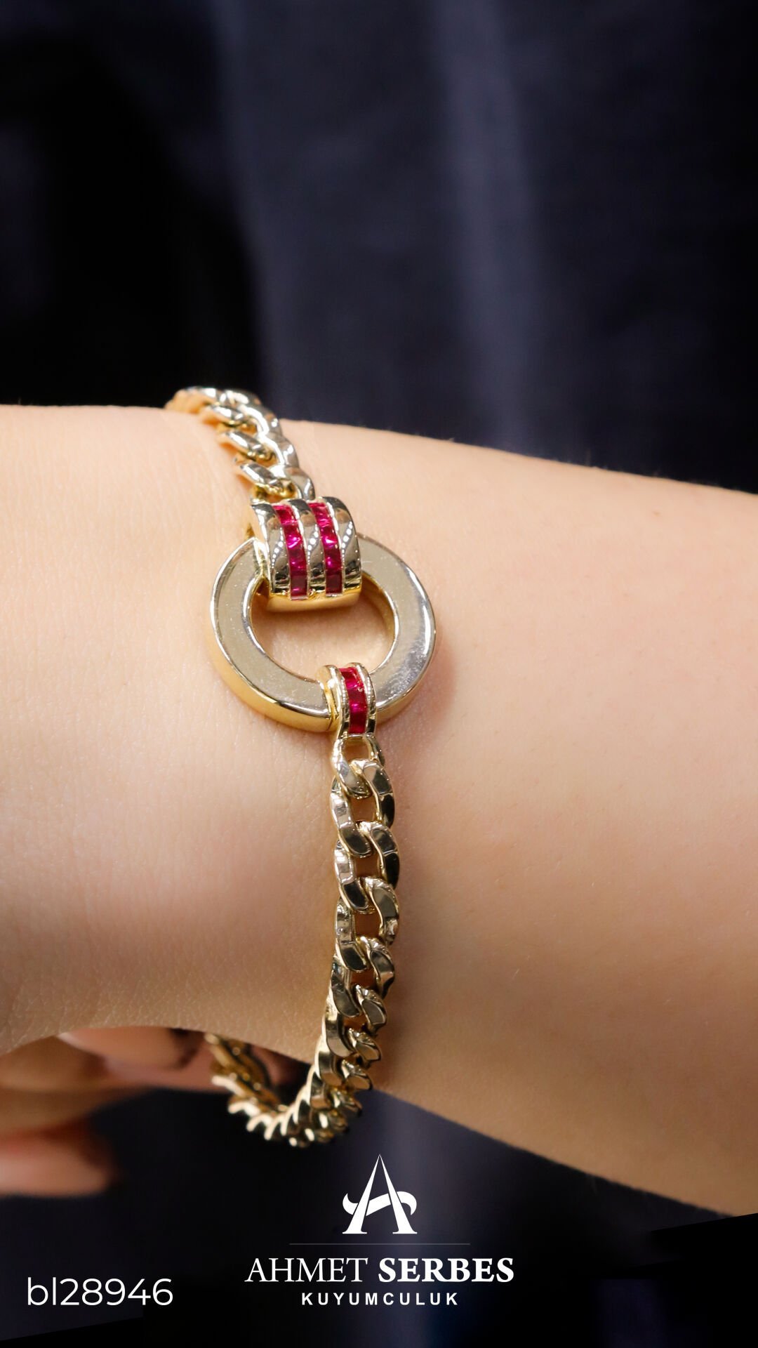 Cetaş Eterna Taşlı Bileklik