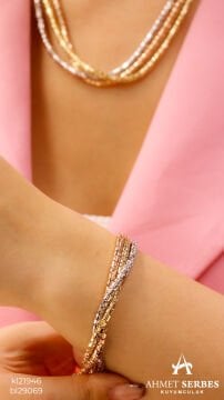 Cetaş 3 Renk Sarmal Bileklik