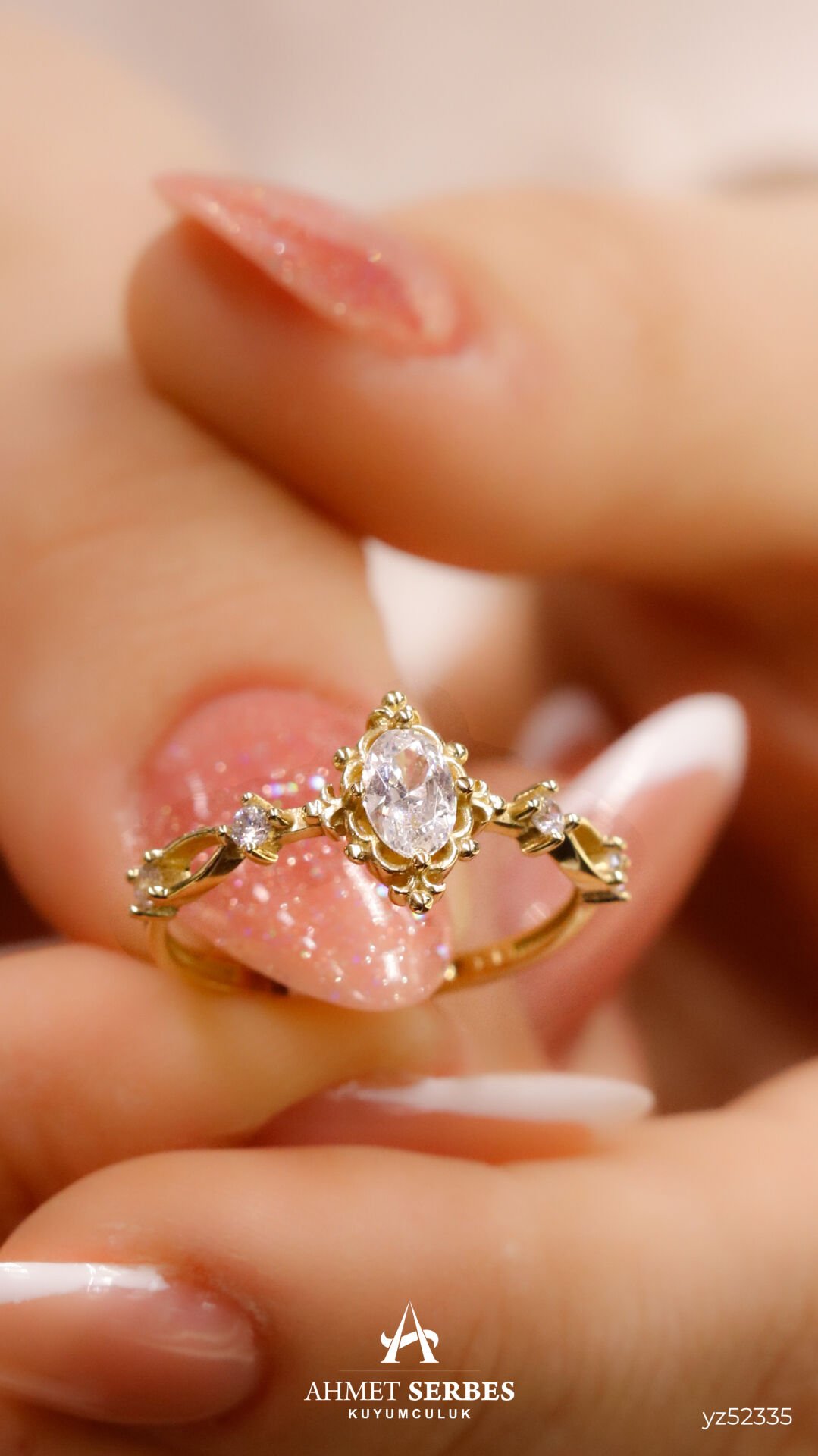 Vintage Altın Yüzük
