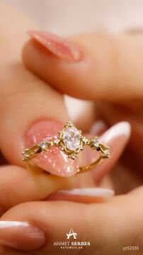 Vintage Altın Yüzük