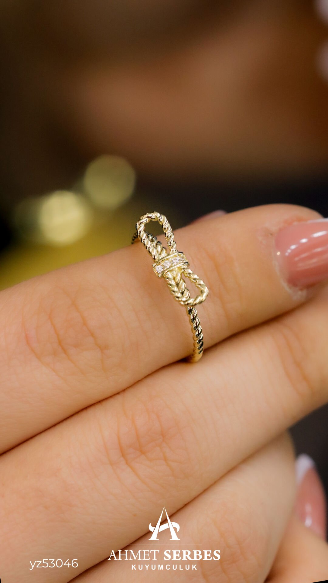 Altın Fiyonk Yüzük