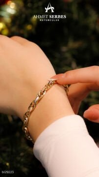 3 Renk Hallow Bileklik