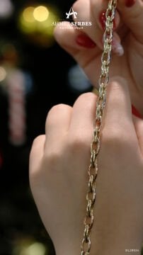 3 Renk Altın Bileklik