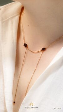 Rose Sallantılı Kolye