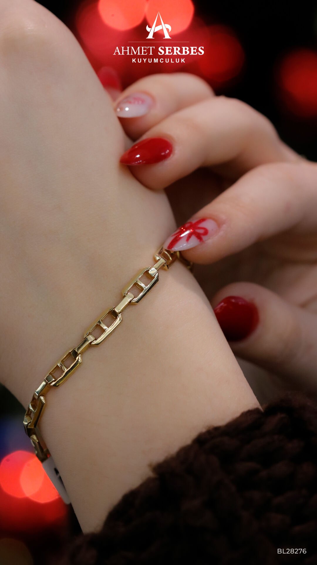 Altın Zincir Bileklik