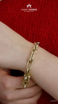 Cetaş Taşlı Ataç Bileklik