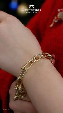 Cetaş Taşlı Ataç Bileklik