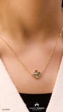 Kalemli Yonca Kolye