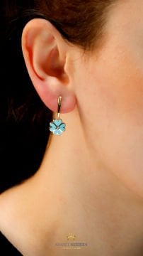 Cetaş Fortuna Yonca Küpe